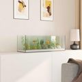 vidaXL Akvárium s úložiskom Priehľadná 60 x 20 x 20 cm Sklo