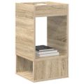 vidaXL Koncový stôl 2 ks Sonoma dub 30 x 30 x 56 cm Kompozitné drevo