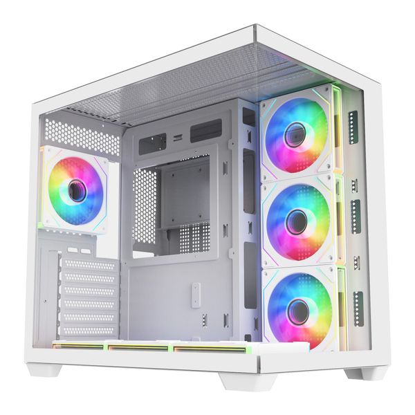 FSP M341-WA/Midi Tower/Transpar./Biela