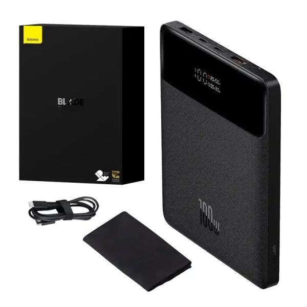 Powerbank Baseus Blade 20000 mAh 100 W (čierna)