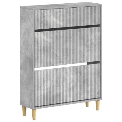 vidaXL Skriňa na topánky ARNHEM 78 x 24 x 103 cm Kompozitné drevo
