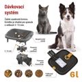 Dávkovač krmiva s kameralou EMOS H6006 GoSmart, 6 l, čierny, Wi-Fi