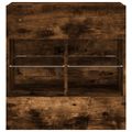 vidaXL TV nástenná skrinka s LED svetlami dub sonoma 58,5x30x60,5 cm