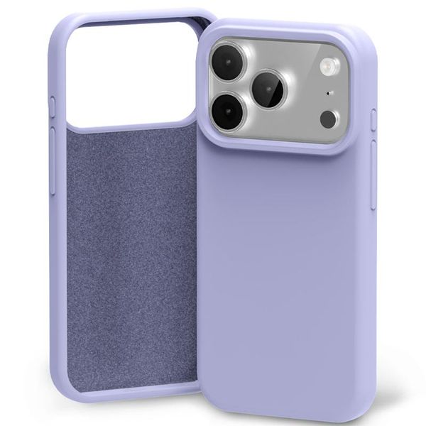 Etui Mercury Silicone do iPhone 17 Pro / 18 Pro lawendowa szarość