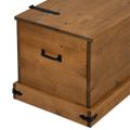 vidaXL Úložná truhlica HALDEN 91x48x47 cm masívna borovica