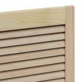vidaXL Skříňové dvere s dverami 2 ks Prírodná 49,5 x 2,1 x 110 cm