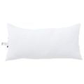 vidaXL Vankúš 2 ks 81 x 42 x 20 cm Polyester Biela