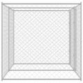 vidaXL Klietka pre psa Strieborná 400 x 200 x 200 cm Pozinkovaná oceľ