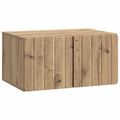vidaXL Nástenná TV skrinka 59,5 x 41 x 30 cm Dub artisan