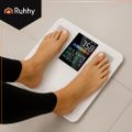 Analytická osobná váha 226 kg, BMI Ruhhy 20676, biela Analytická osobní váha 226 kg, BMI Ruhhy 20676, bílá
