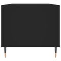 vidaXL Konferenčný stolík čierny 90x49x45 cm spracované drevo