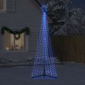 vidaXL LED vianočný stromček 495 LED modré 300,5 cm