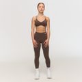 Dámske V-back legíny Fierce Cappuccino - GymBeam, veľkosť XL
