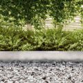 vidaXL Obrubník trávnika 450 x 20 cm Pozinkovaná oceľ Strieborná