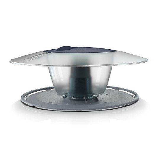 Krmítko pre vtáky BIRDYFEED ROUND antracit 29,4 cm