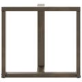 vidaXL Nohy k jedálenskému stolu v tvare T, 2 ks, čierne, 70x35x(72-73) cm, oceľ