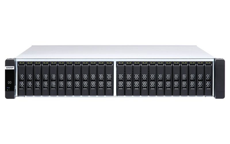 QNAP ES2486AFdc-2142IT-128G (all-flash NAS, duálny radič, 2x Xeon, 2x 64GB RAM, 24x 2,5'' U.2/U.3)