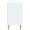 vidaXL Servírovacia skriňa Biela 89 x 34,5 x 60 cm Kompozitné drevo