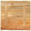 vidaXL Stolová doska 40x40x2,5 cm Live Edge z masívneho dreva Mango