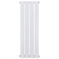 vidaXL Lamelový radiátor, biely 311mmx900mm