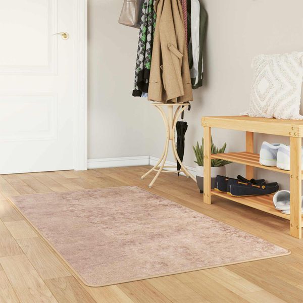 vidaXL Behúň MARSA Piesková 100 x 150 cm Polyester a PVC