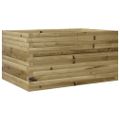 vidaXL Záhradný kvetináč 90x60x45,5 cm impregnovaná borovica