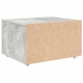 vidaXL Zásuvkový kabinet 55 x 45 x 31 cm Betónová šedá