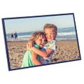 vidaXL Fotorámiky na stôl, koláž 5 ks, modré 10x15 cm, MDF