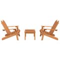 vidaXL 3-dielna záhradná sedacia súprava Adirondack akáciový masív
