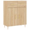 vidaXL Vysoká skrinka dub sonoma 69,5x34x180 cm spracované drevo