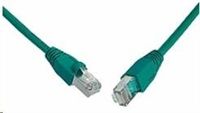 Solarix - patch kabel CAT6 SFTP PVC 0,5 m zelený