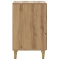 vidaXL Nočný stolík Dub artisan 43 x 41 x 66,5 cm Kompozitné drevo