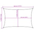 vidaXL Tieniaca plachta 160 g/m² modrá 2,5x3,5 m HDPE