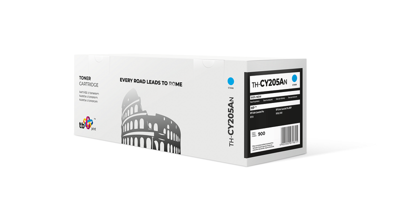 Toner TB komp. s HP CF531A, nová, Cyan
