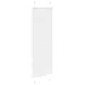 vidaXL plisovaná roleta biela 40x150 cm šírka látky 39,4 cm