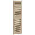 vidaXL Skříňové dvere s dverami 4 ks Prírodná 140,5 x 2,1 x 39,5 cm