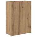 vidaXL Stojan na slnečník s úložiskom Remeselný dub 40 x 20 x 55,5 cm