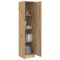 vidaXL Highboard Remeselný dub 35 x 39 x 168 cm