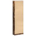 vidaXL Šatná skriňa Dymová dub 55 x 25 x 189 cm Kompozitné drevo