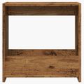 VidaXL Príručný stolík Old Wood 50x26x50 cm Engineered Wood