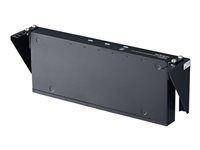 Steel Rack Mount Bracket w/Hardware for 19" Network, Server and Data Equipment (RK219WALLV) - Montážny držiak - montáž na stenu - čierna - 2U - 19" - pre P/N: SV831DUSBUK