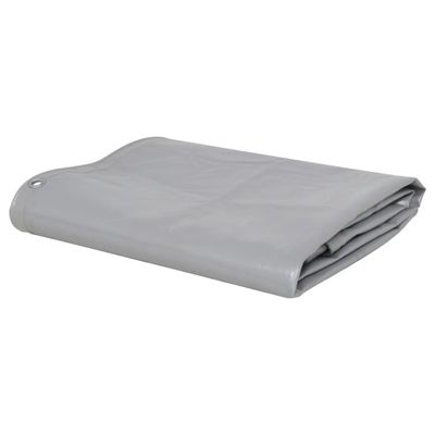 vidaXL Celta 650 g/m², 3x4 m, sivá
