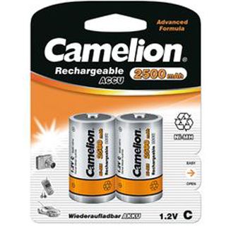 CAMELION Batérie nabíjateľné C 2ks NI-MH R14/C 250