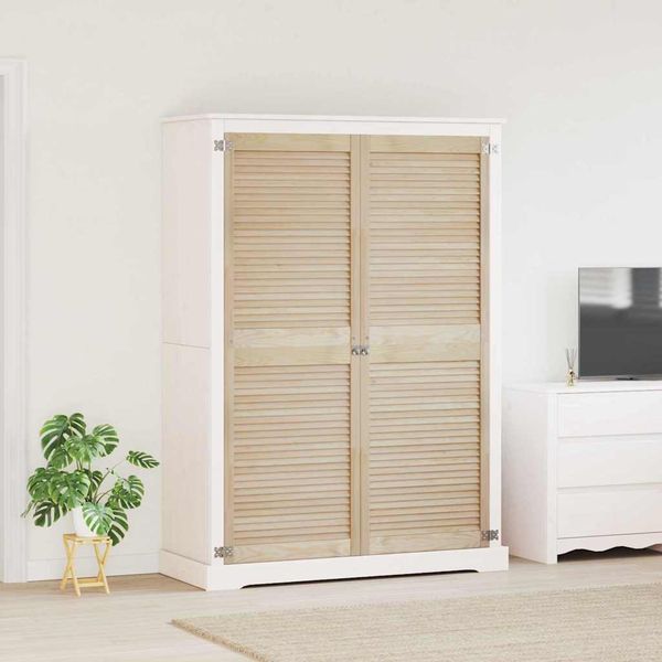 vidaXL Skříňové dvere s dverami 2 pcs Prírodná 170 x 2,1 x 59,5 cm