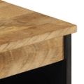 vidaXL Komoda 60x33,5x75 cm, surový mangový masív