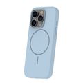 Silicone Thin Mag case for iPhone 16e / 17e light blue