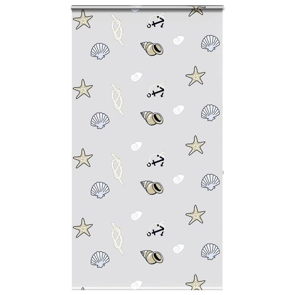 vidaXL Sprchová roleta s kazetou, 130x240 cm, šírka látky 126 cm