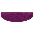 vidaXL Samolepiace schodové rohože 15 ks 80 x 24,5 x 3,5 cm Fialová