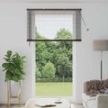 vidaXL Žalúzia Tmavohnedá s Vzorom 213 x 130 cm 25 mm PVC