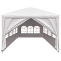 vidaXL Záhradný stan 3x12 m, biely